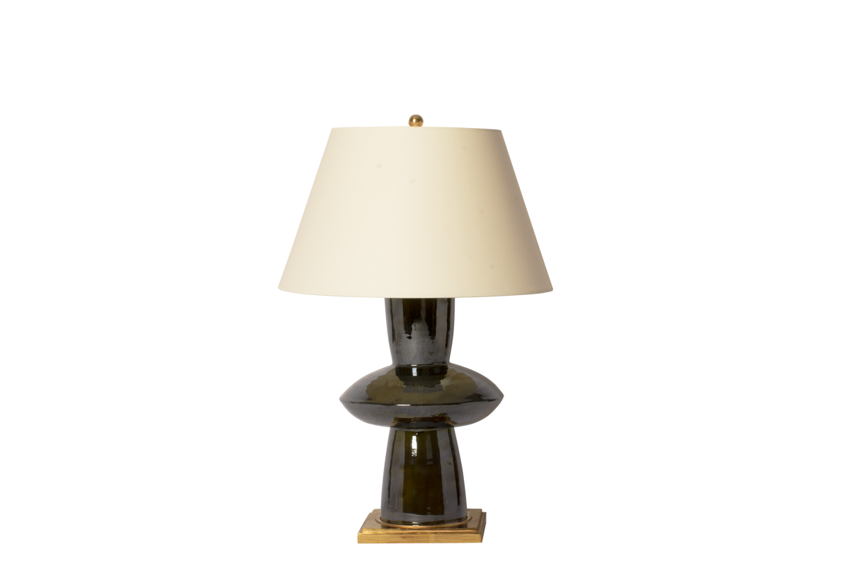 Alexa Medium Lamp in Alligator – Christopher Spitzmiller, Inc.