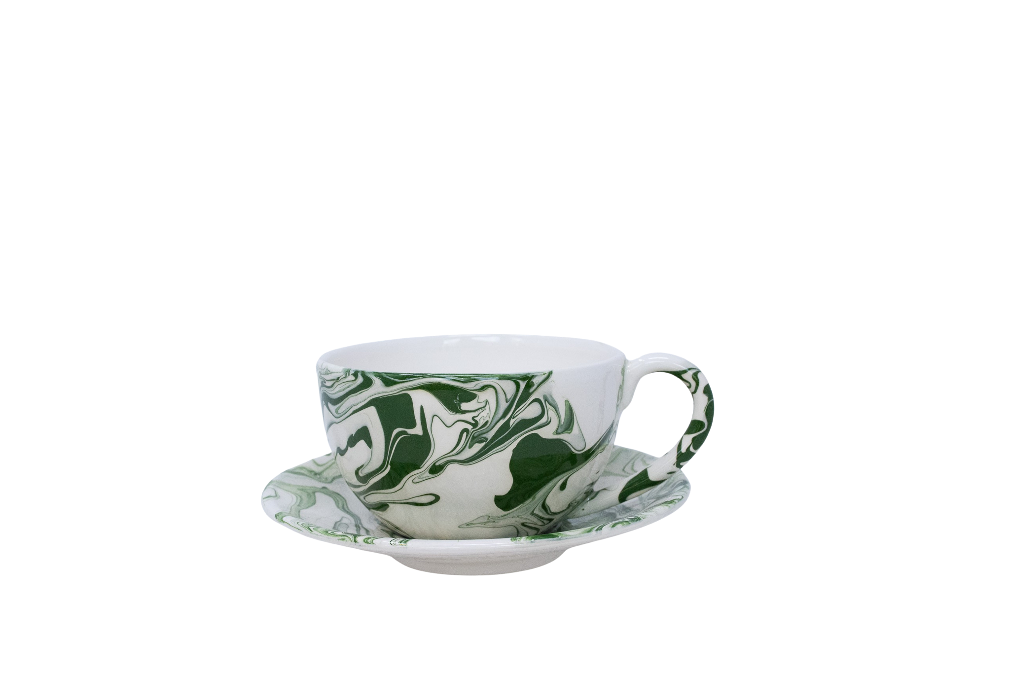 Marble Tea Cup with Saucer – Christopher Spitzmiller, Inc.