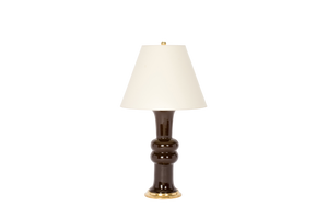 Sophie Medium Lamp in Walnut