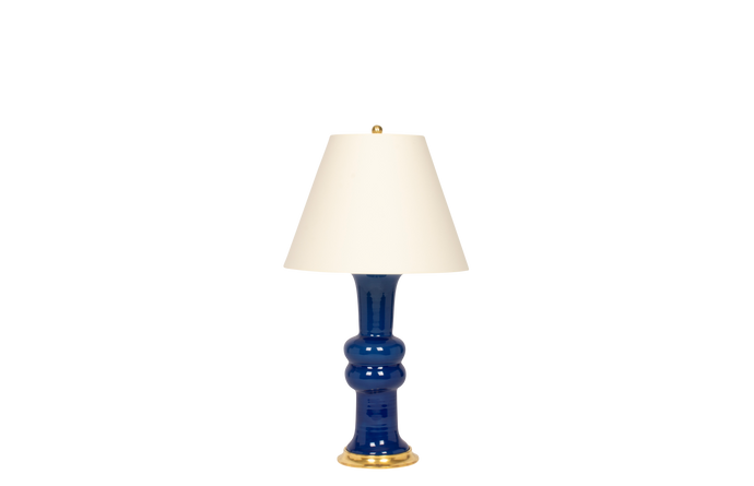 Sophie Medium Lamp in Prussian Blue
