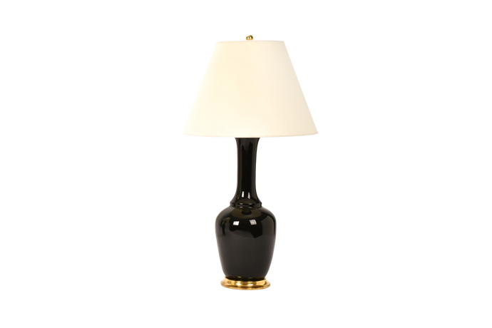 Alex Lamp in Jet Black