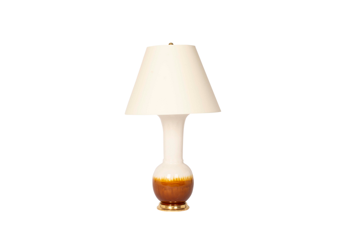 Alexandra Lamp in Amber Ombré