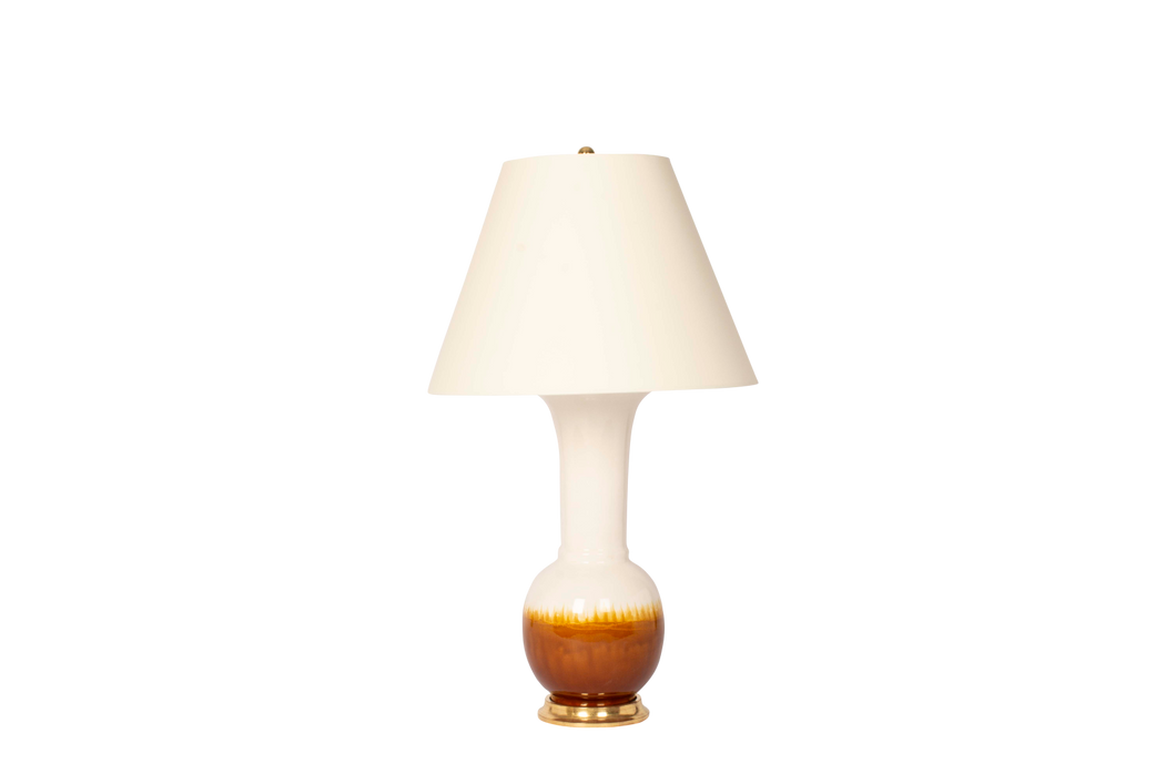 Alexandra Lamp in Amber Ombré