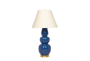 Allen Lamp in Sapphire Blue