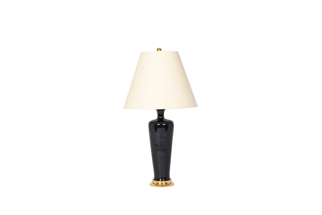 Anthony Small Lamp in Navy