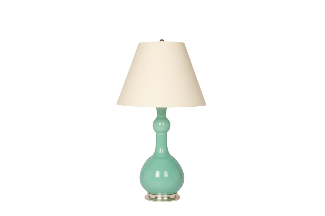 Cameron lamp, pale blue green