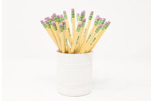 Faux Bois Barrel Brush Pot with Pencils