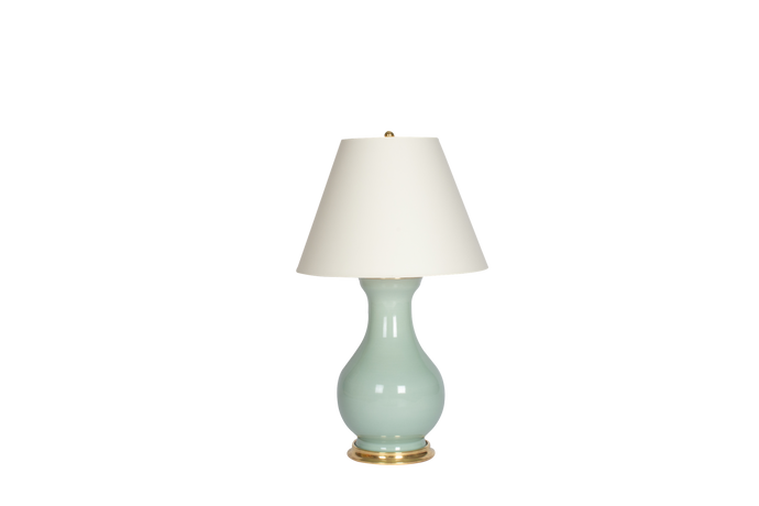 Hann Large Lamp in Duck Egg