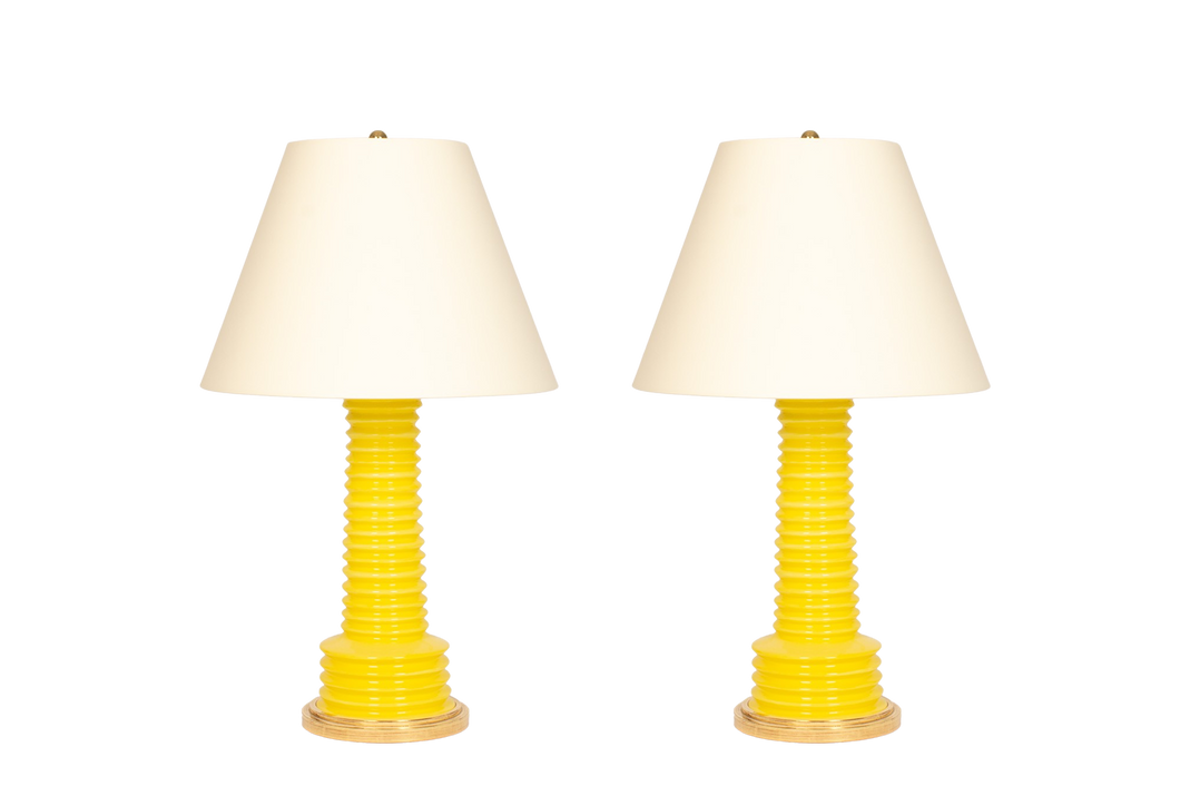 Harry Lamp Pair in Canary