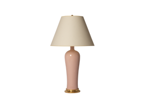 Anthony Large Lamp in Blush Pink