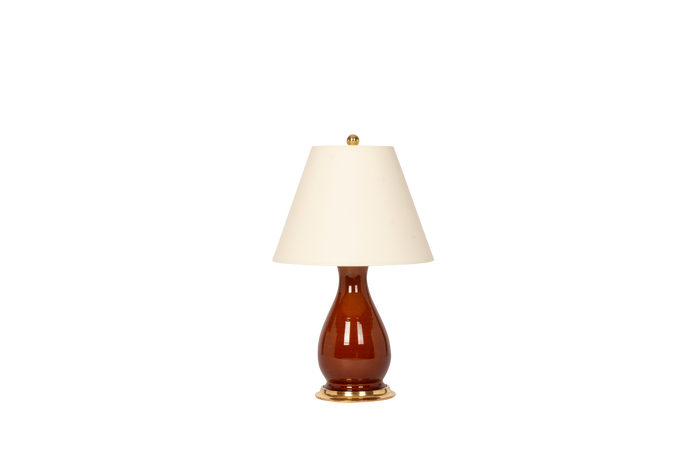 Louisa Small Lamp in Amber