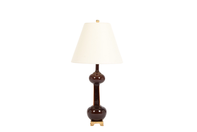 Hadley Medium Lamp in Espresso