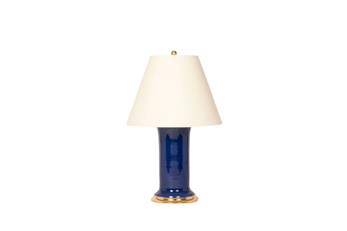 Patricia Medium Lamp in Sapphire Blue