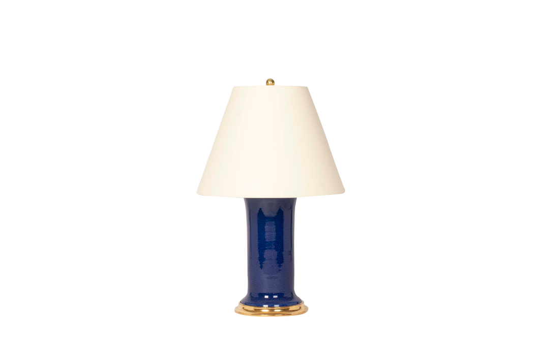 Patricia Medium Lamp in Sapphire Blue