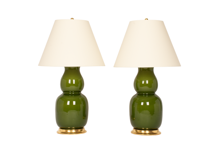 Nicholas Lamp Pair in Spruce