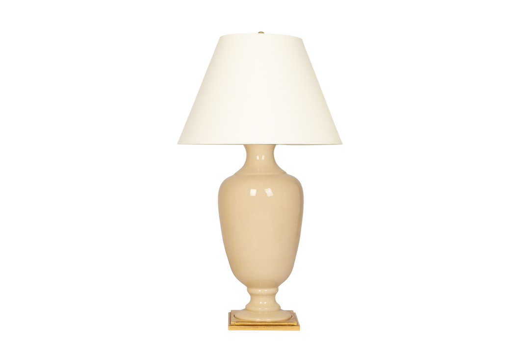 Ophelia Lamp in Tea Stain Crackle