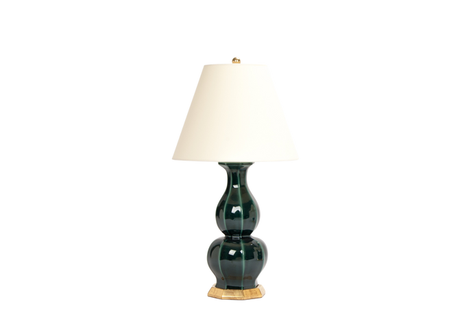 Alexander Small Lamp in Peacock