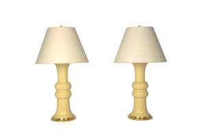Sophie Large Lamp Pair in Butter