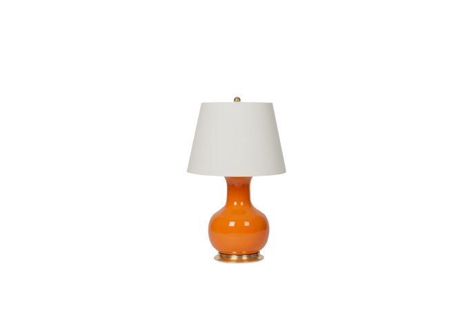 Orange Table Lamp