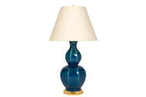 Alexander Large Lamp in Prussian Blue