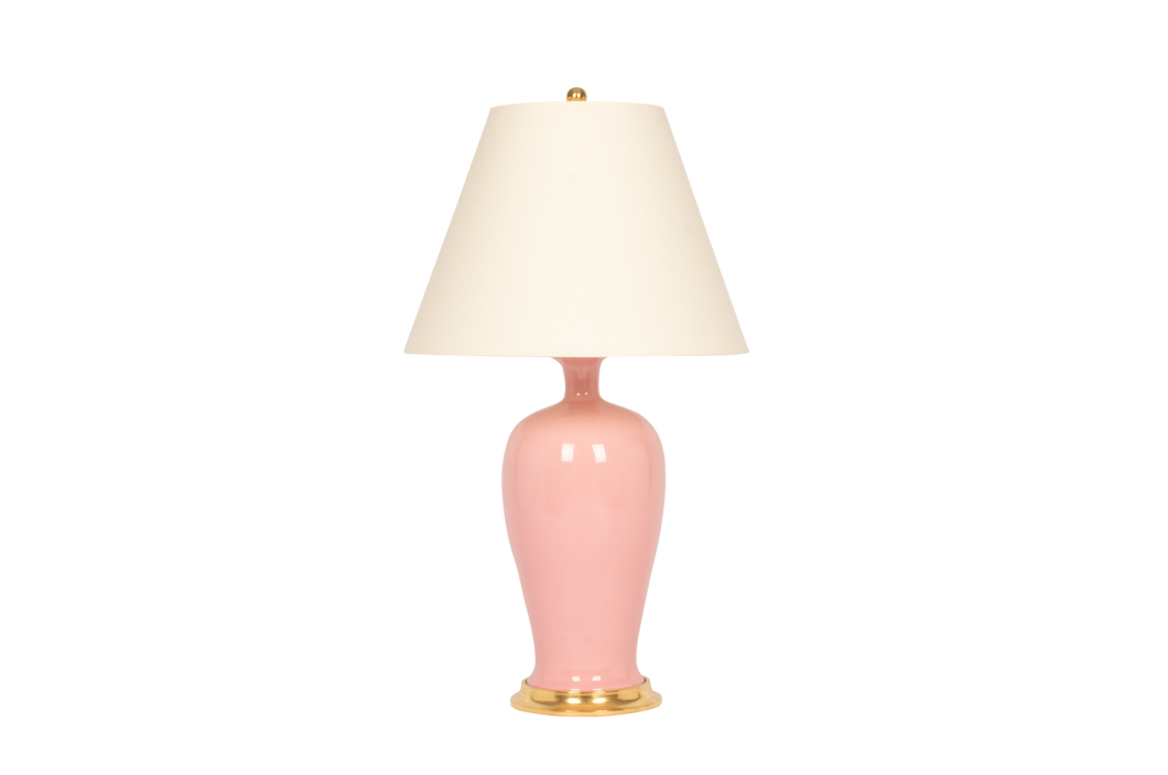 Amy Lamp in Shell Pink
