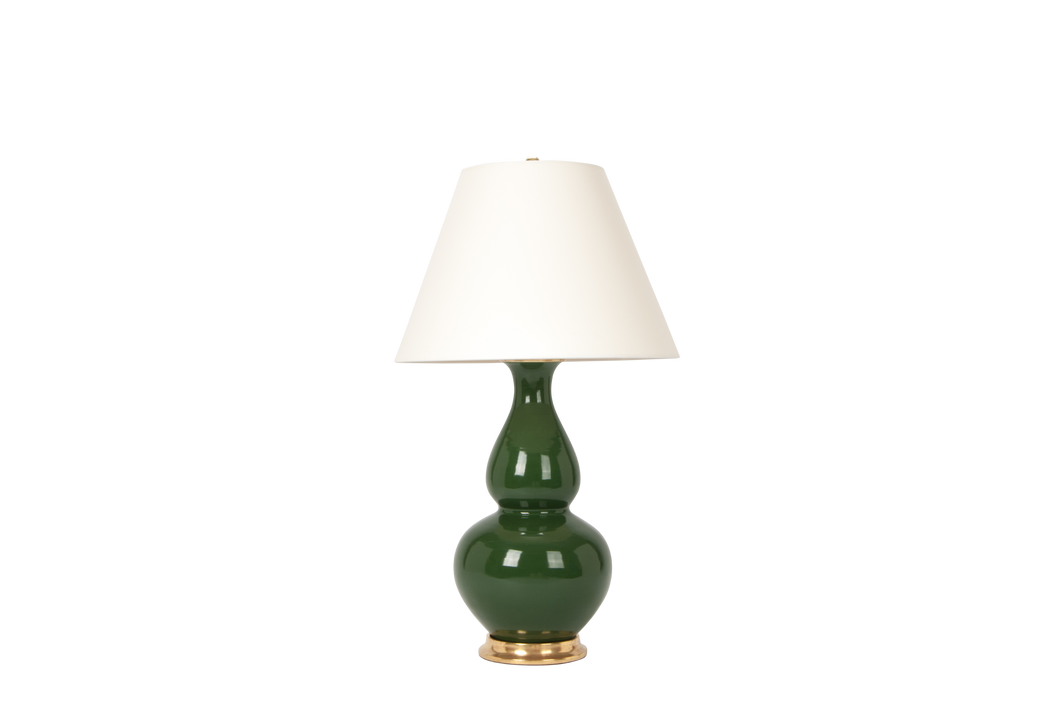 Aurora Lamp in Dark Green