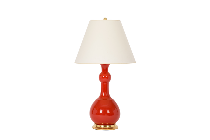 Cameron Lamp in Coral