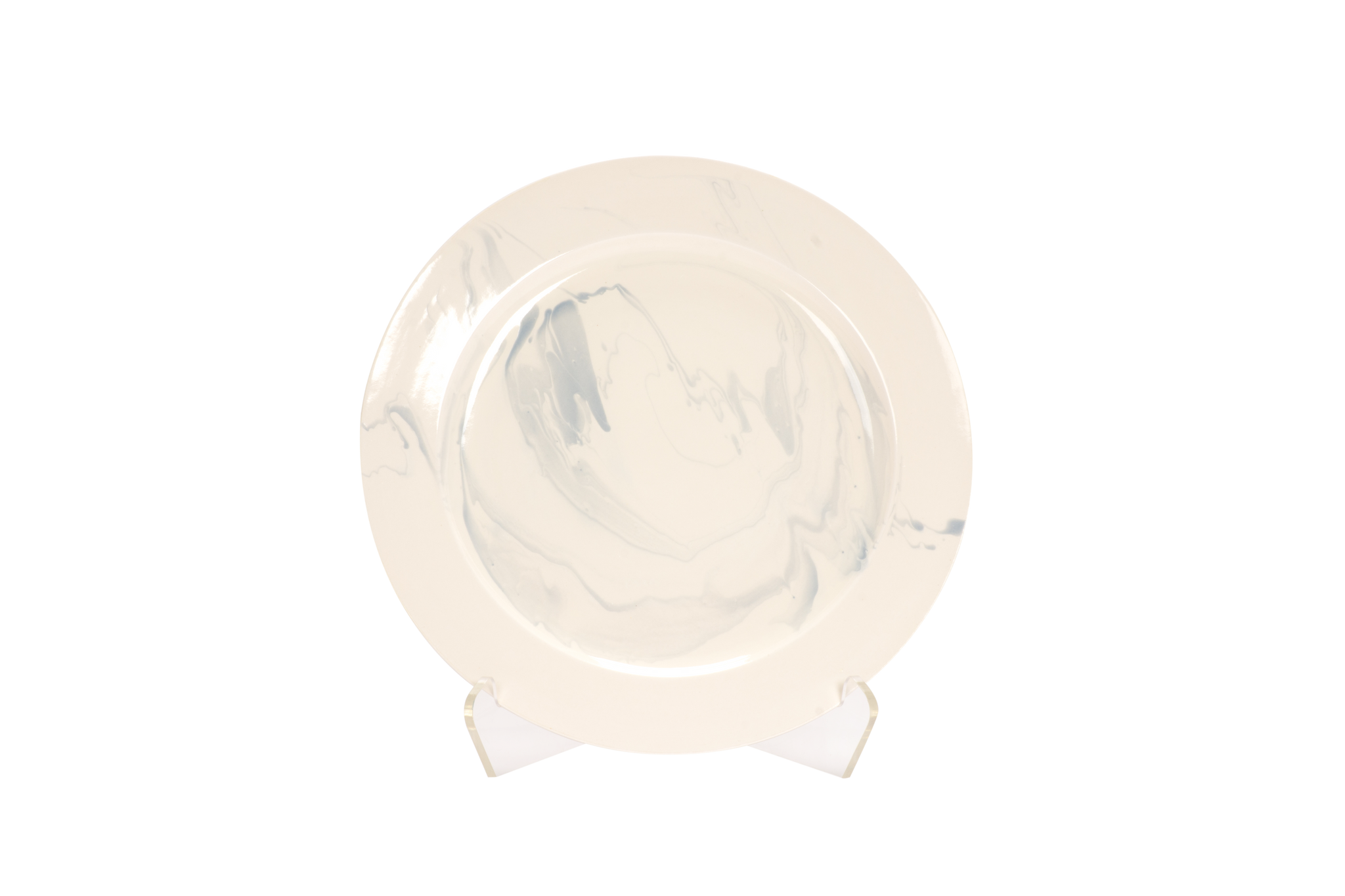 Marble sales charger plate