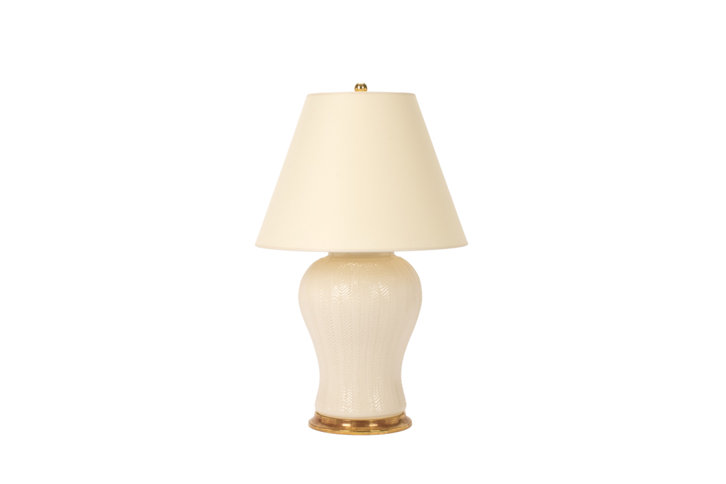 Douglas with Chevron Lamp in Clear
