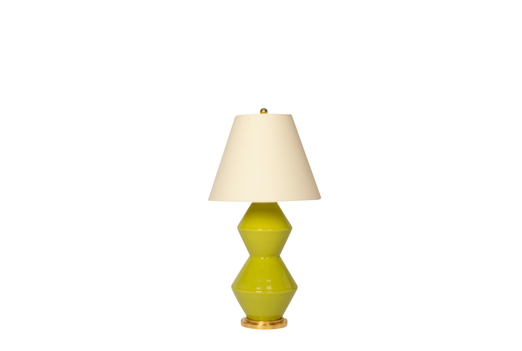 David Medium Lamp in Apple Green