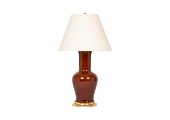 Garniture Lamp in Amber
