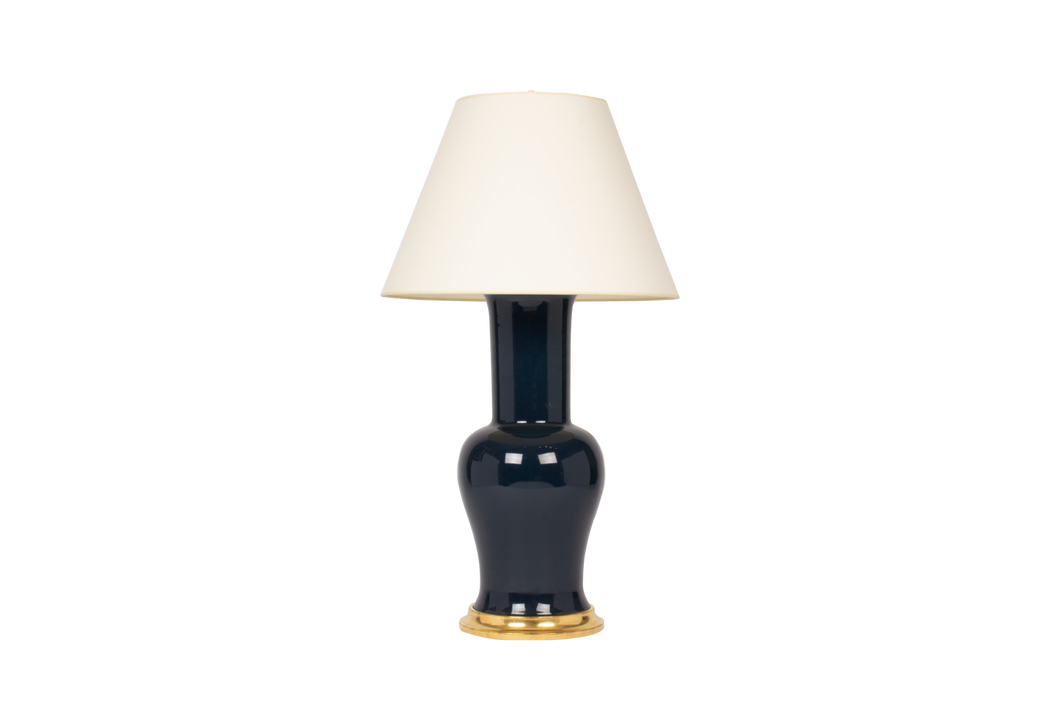 Garniture Lamp in Navy