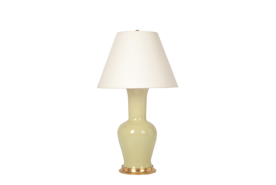 Garniture Lamp, Green Celadon