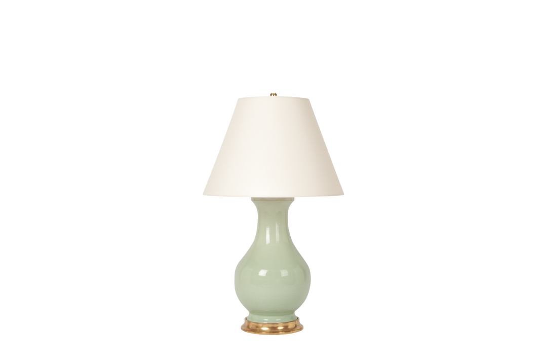 Hann Large Lamp in Duck Egg