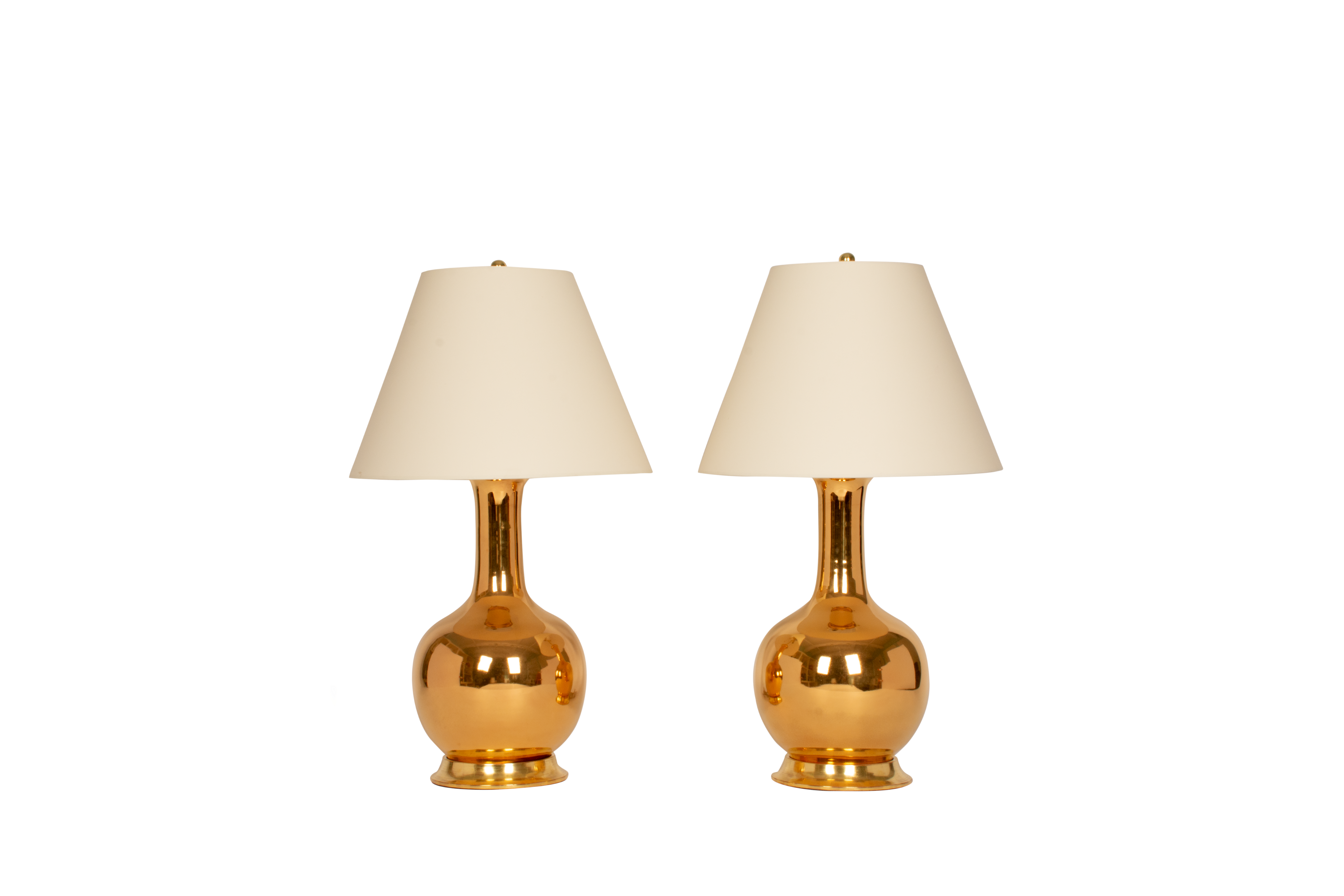 LargeSingleGourdGoldLusterGBPa