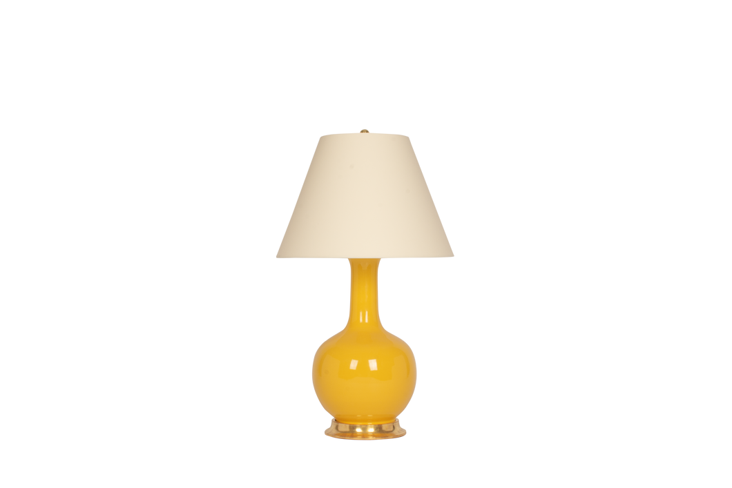 Single Gourd Large Lamp in Marigold