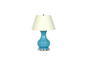 Hann Medium Lamp in Light Blue