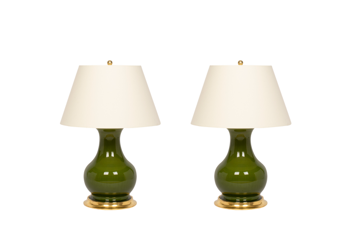 Hann Medium Lamp Pair in Spruce