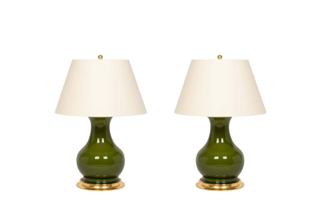 Hann Medium Lamp Pair in Spruce