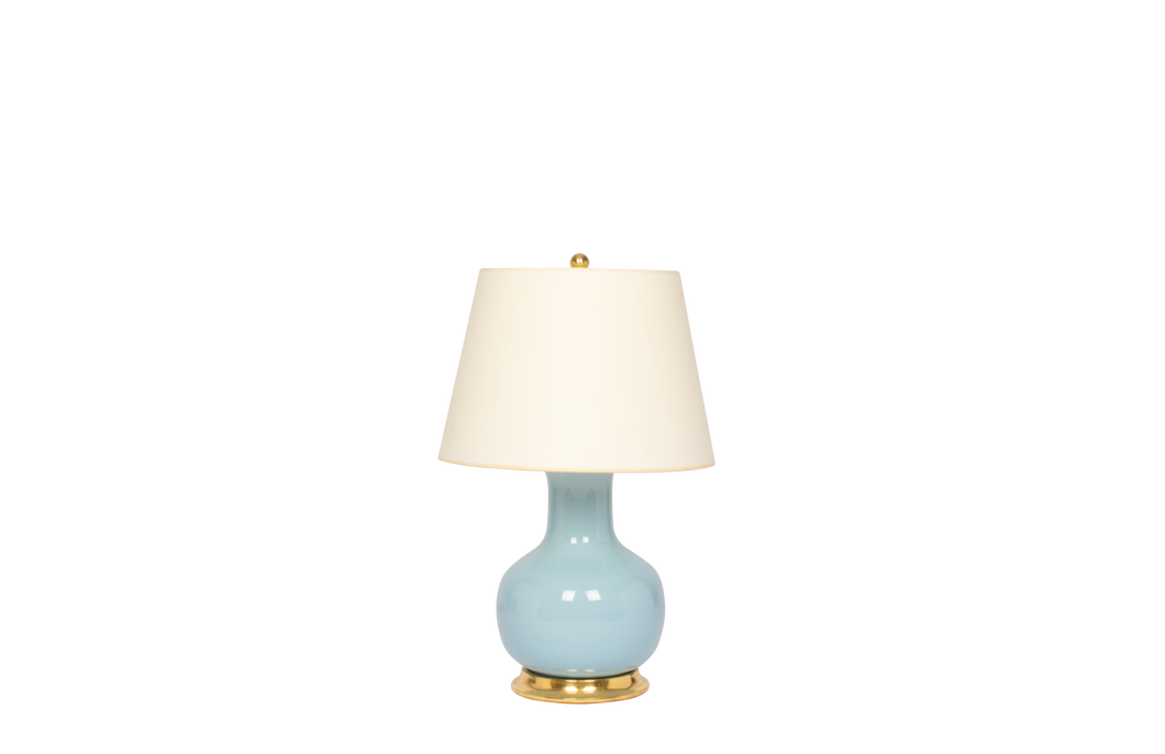William Medium Lamp in Hydrangea