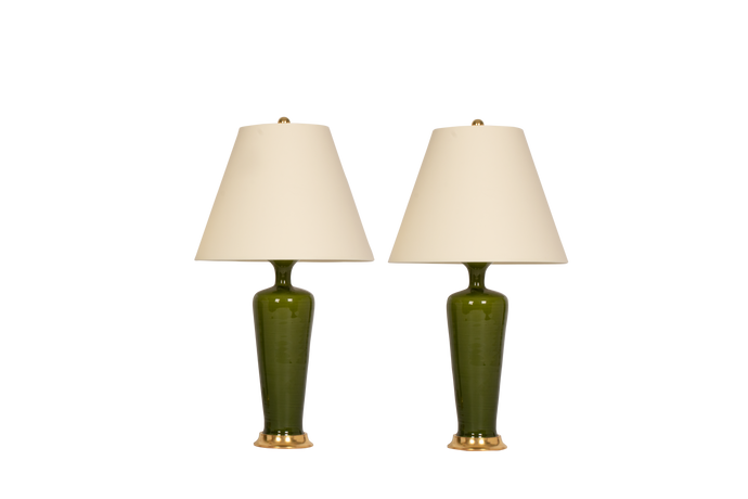 Anthony Small Lamp Pair in Spruce