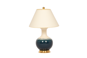 William Small Lamp in Teal Ombré