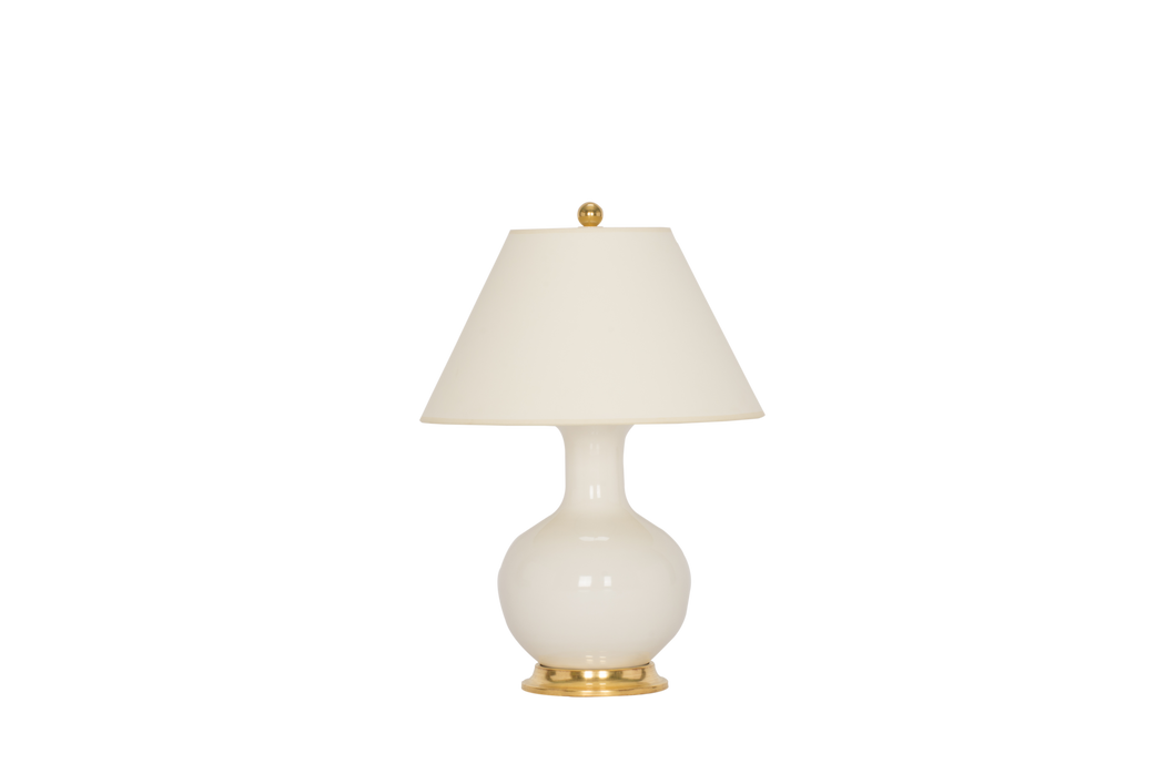 William Small Lamp in Blanc de Chine